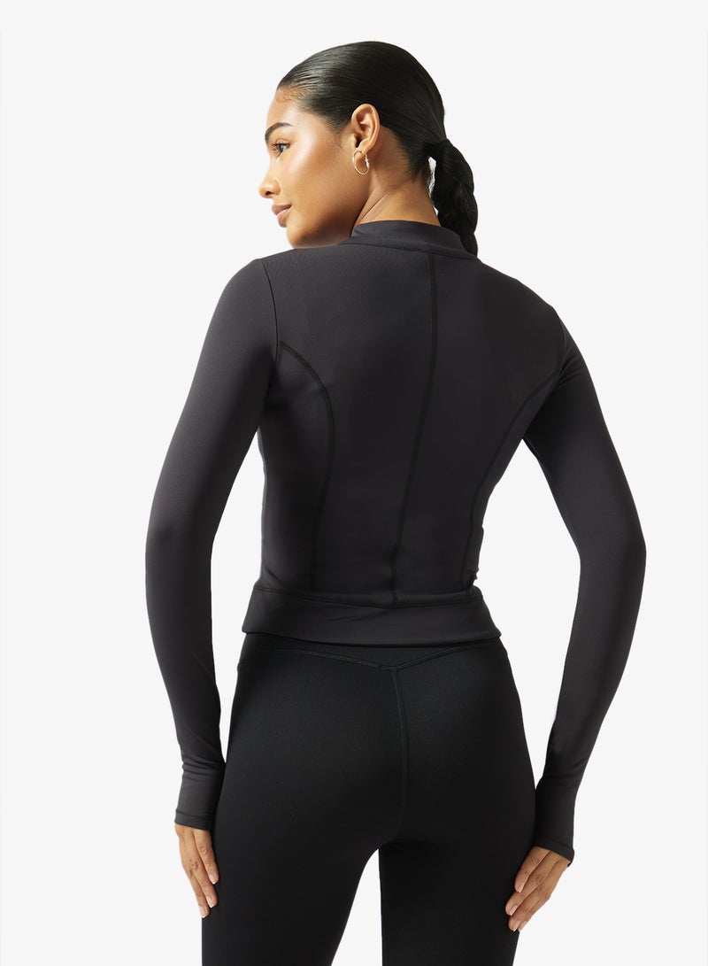 FRWD Zip Up Sculpting Seamless Training Jacket - Image 2