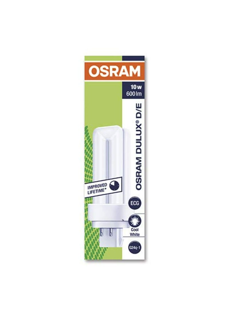 Osram Osram 10W/840 Compact Fluorescent Light Bulb - White  - Image 3