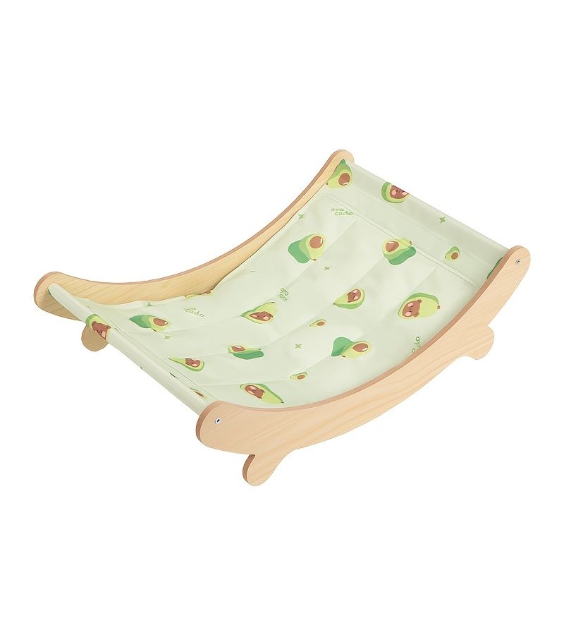 All Season Wooden Pet Bed With Summer Ice Silky Fiber Fabric Cooling Breathable Moisture Proof Sturdy Collapse Resistant Suitable For Cats And Dogs L Size Includes Pet Grooming Towels - Image 5