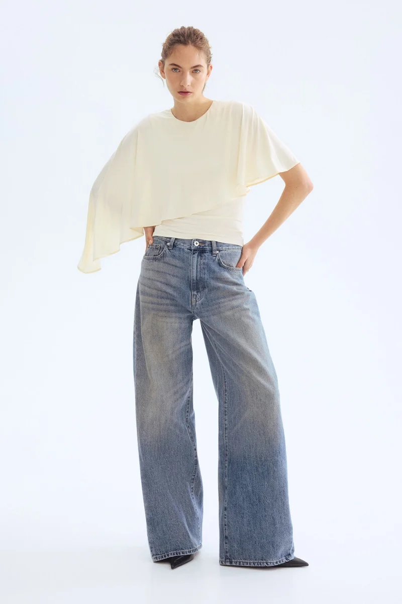 H&M Cape-detail top