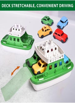 Toy Boat Bath Toys for Toddlers with 4 Mini Car Toys and 4 Bath Boat Squirters, Kids Ferry Boat for Bathtub Bathroom Pool Beach Toys - pzsku/ZFB6AAE380DF04BC9C52EZ/45/_/1686915425/d5612304-88af-4de9-ac1f-7c7e9450ae89