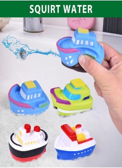 Toy Boat Bath Toys for Toddlers with 4 Mini Car Toys and 4 Bath Boat Squirters, Kids Ferry Boat for Bathtub Bathroom Pool Beach Toys - pzsku/ZFB6AAE380DF04BC9C52EZ/45/_/1686915492/ba727895-57d7-4140-b0ee-df427e047ceb