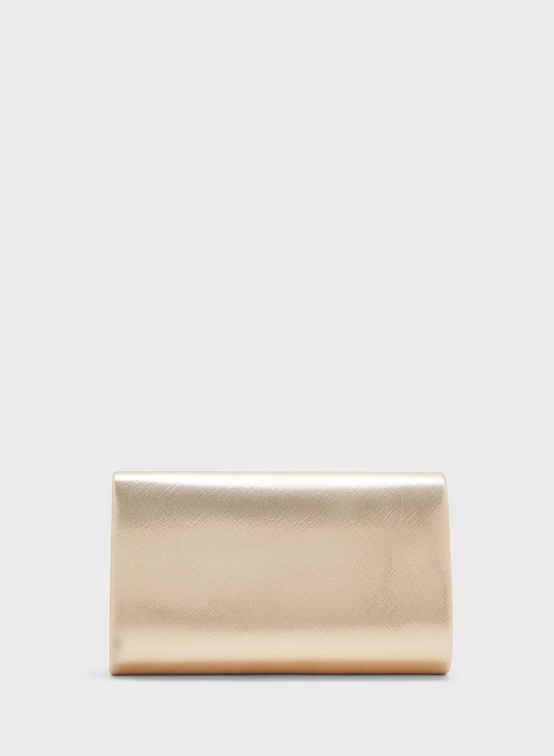 Ella Limited Edition Metal Detail Clutch Bag