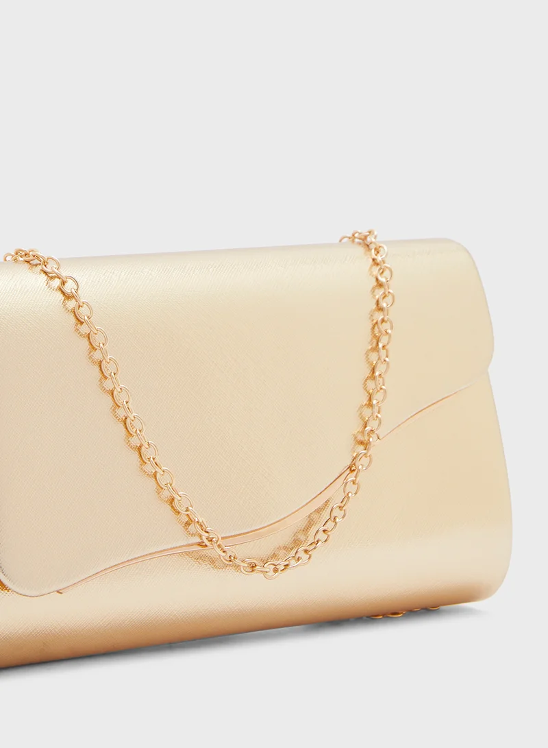 Ella Limited Edition Metal Detail Clutch Bag