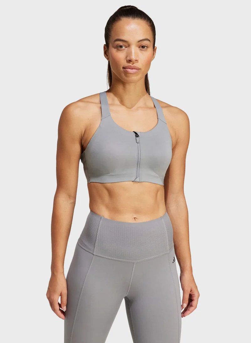 Adidas Tlrd Impact Luxe Zip Bra