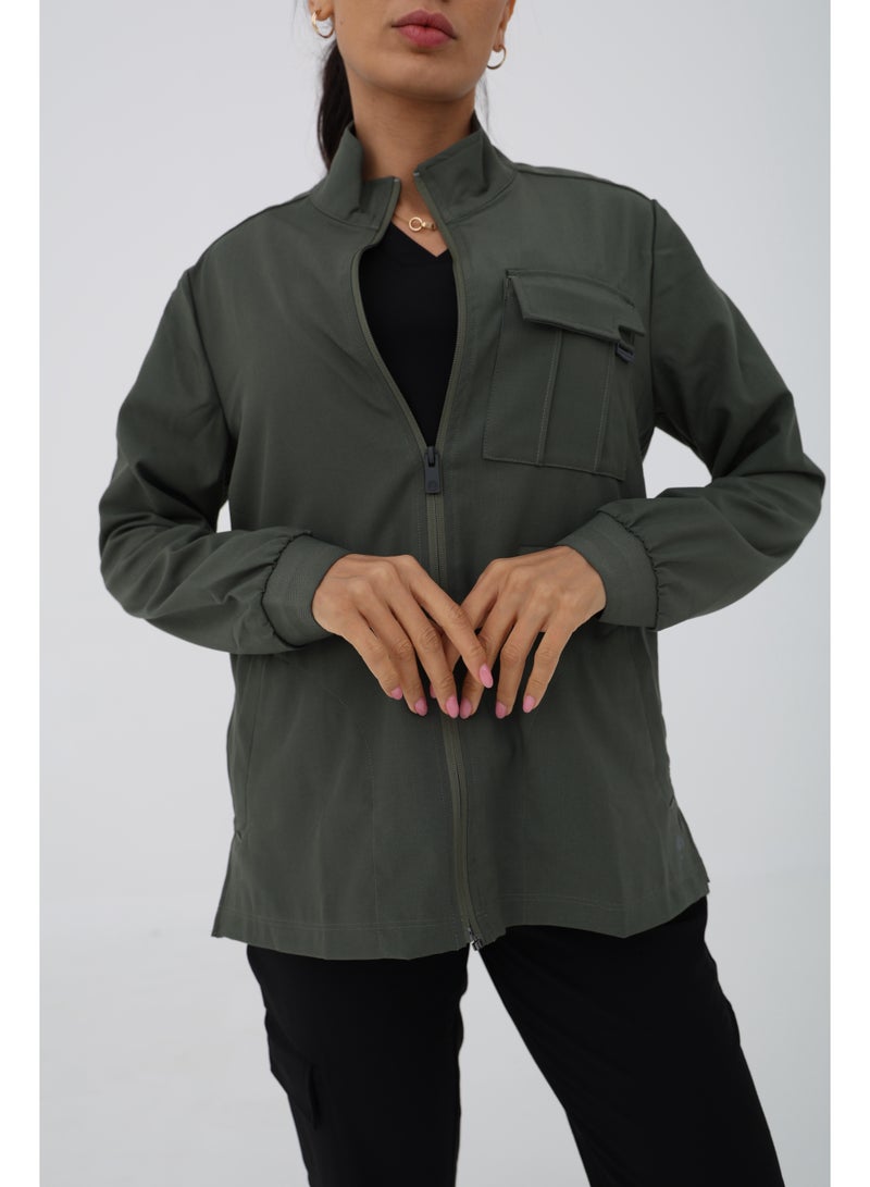 Healing Hands | Quest collection | HH360 | Brook Jacket in Olive - Image 5