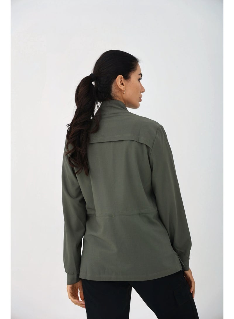 Healing Hands | Quest collection | HH360 | Brook Jacket in Olive - Image 4
