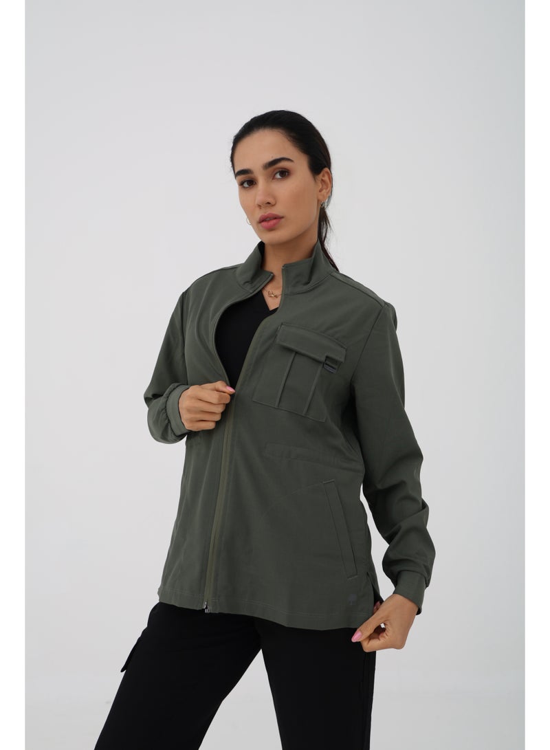 Healing Hands | Quest collection | HH360 | Brook Jacket in Olive - Image 2