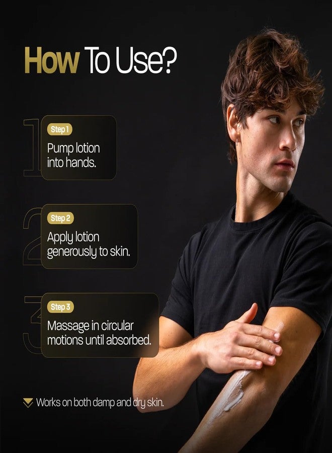 بيزد بودي وركسبيزد بودي وركس لوشن للجسم بتركيبة غنية بالسيراميدات - مرطب برائحة خشب الصندل للرجال - تركيبة سريعة الامتصاص وغير دهنية - ينعم البشرة الجافة - صنع وتعبئة في الولايات المتحدة الأمريكية (13.5 أونصة سائلة، عبوة واحدة) - Image 4