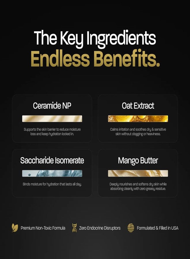 بيزد بودي وركسبيزد بودي وركس لوشن للجسم بتركيبة غنية بالسيراميدات - مرطب برائحة خشب الصندل للرجال - تركيبة سريعة الامتصاص وغير دهنية - ينعم البشرة الجافة - صنع وتعبئة في الولايات المتحدة الأمريكية (13.5 أونصة سائلة، عبوة واحدة) - Image 5