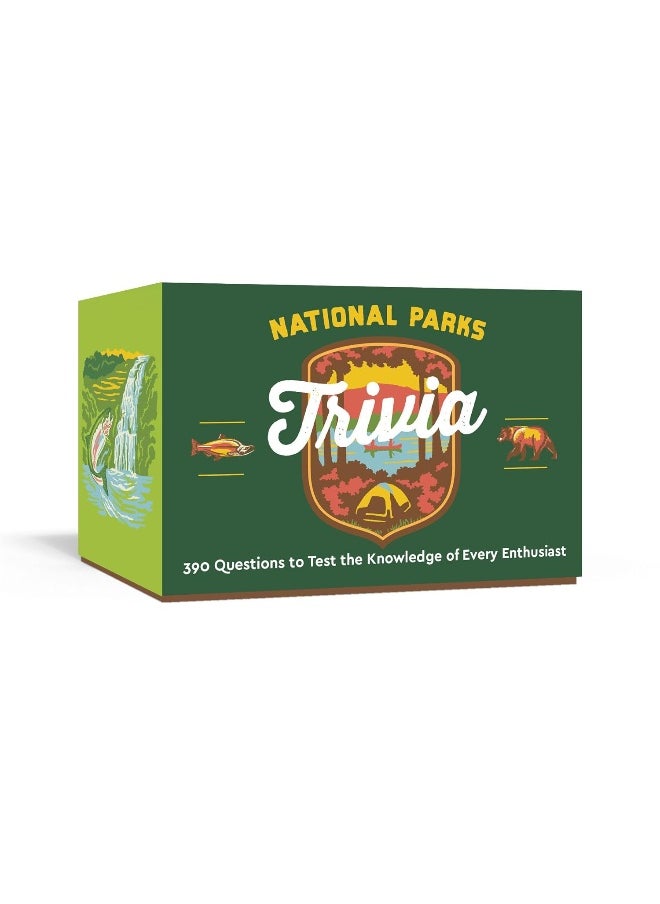 National Parks Trivia: A Card Game: 390 Questions to Test the Knowledge of Every Enthusiast  - Image 1