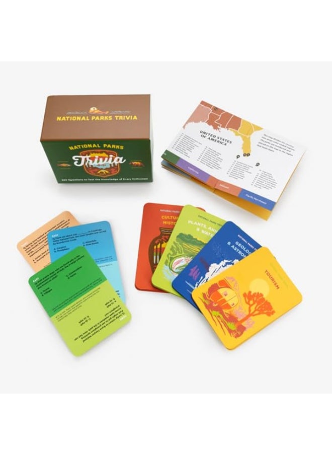 null - National Parks Trivia: A Card Game: 390 Questions to Test the Knowledge of Every Enthusiast - Image 1