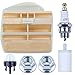 Adefol Adefol Tune Up Air Filter Kit for 2245 2250 Jonsered CS2245 CS2250 S Chainsaw 544080803  - Image 2