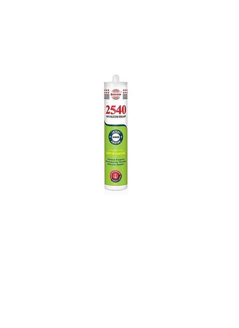 Asmaco - 2540 General Purpose Silicone Sealant, Brown - Image 1