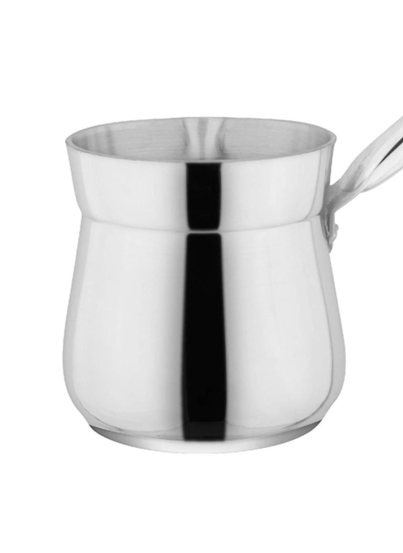 6 October - Alu, Coffe Pot( Turkish ) 1.00 Litr With Stainless Steel Handle Size No.8 - Image 1