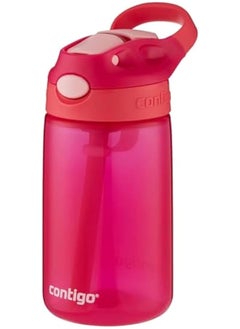 Contigo Kids Water Bottle Gizmo Flip Autospout With Straw Bpa Free Drinks Bottle Leak Proof Ideal For Kindergarten School And Sports Very Pink Coral 414 Ml 2115033 