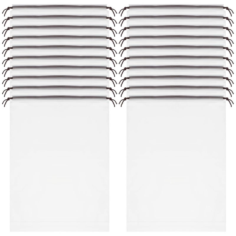 Droposale حقيبة أحذية سفر شفافة، منظمة تخزين مقاومة للماء للأحذية متينة وخفيفة الوزن مثالية للسفر، الصالة الرياضية، والاستخدام اليومي (30) - Image 1