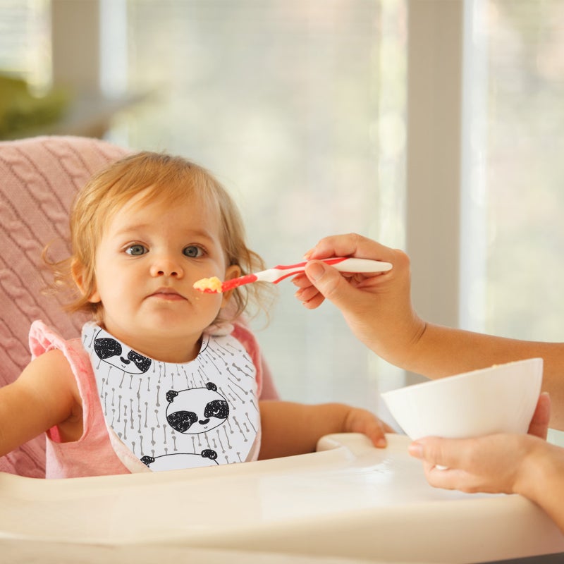 🧸 مريلة طفل قطن مثلثة بألوان متنوعة - Image 3