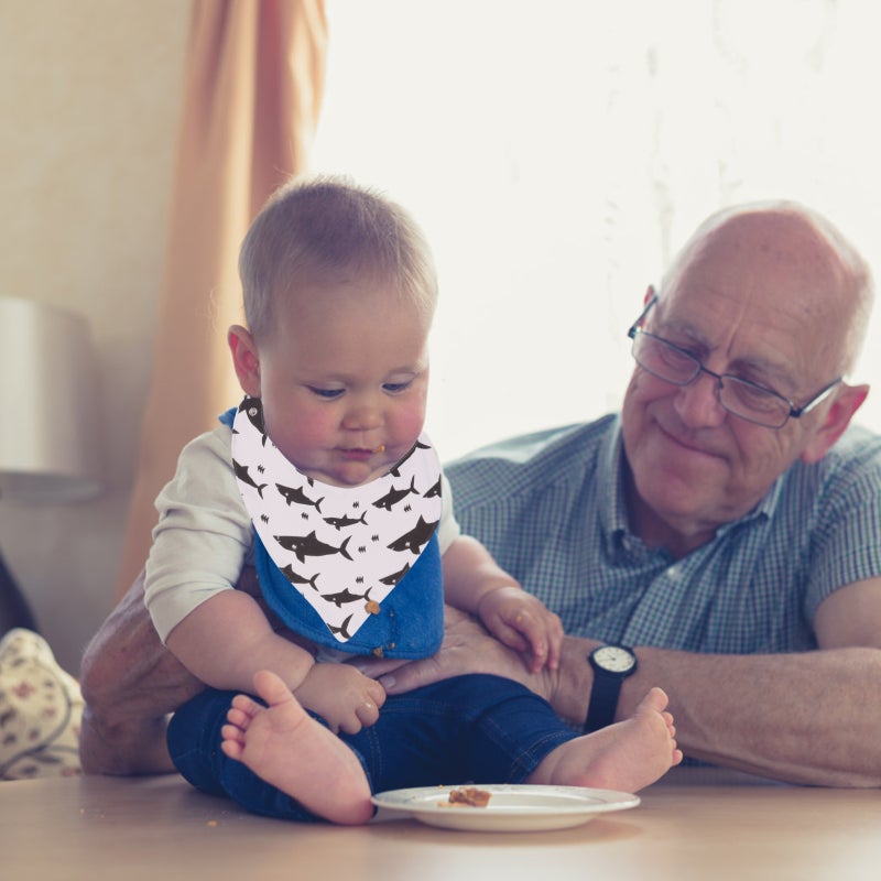 🧸 مريلة طفل قطن مثلثة بألوان متنوعة - Image 5