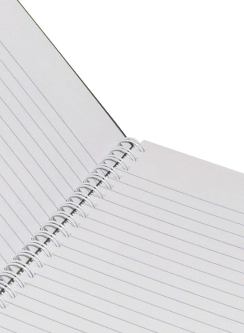FIS LIGHT Pack of 5  Spiral Hard Cover Note Book 100 Sheets. Size : A4 -LINBSA41001310 - Image 2