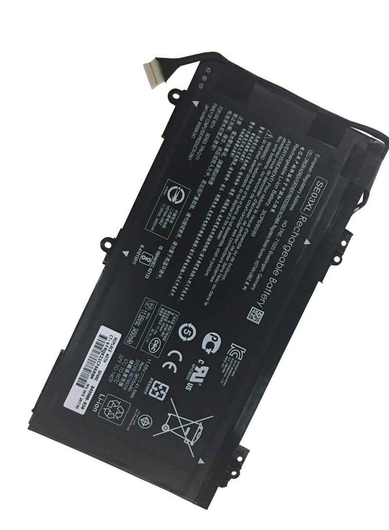 ان ام تي SE03XL Battery Compatible with HP Pavilion 14-AL100 HSTNN-LB7G HSTNN-UB6Z TPN-Q171 849908-850 Series - Image 1