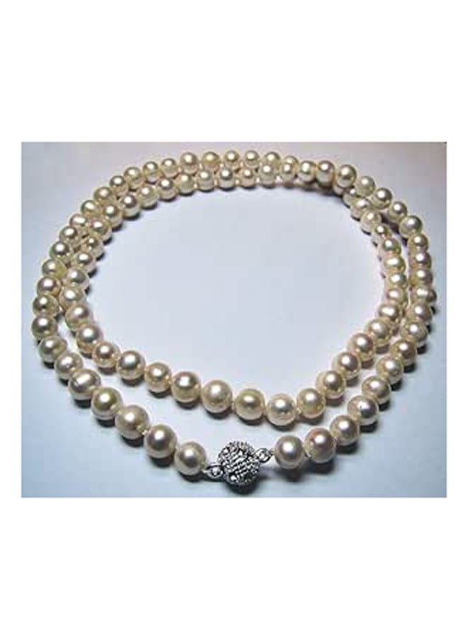 Generic - Necklace Pearl Kind Natural Freshwater - (70cm, 8mm) 87Units - Image 1