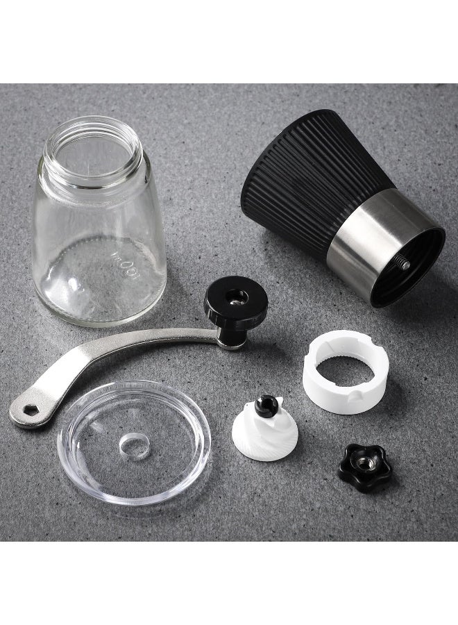 زيريفام طاحونة القهوة اليدوية ZERIFAM - طاحونة القهوة اليدوية ، طاحونة النواة السيراميكية ، مناسبة للمكتب والسفر والتخييم طاحونات القهوة اليدوية. - Image 3