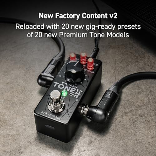 IK Multimedia TONEX One AI multiFX micro-pedal: Tone Model any electric guitar amp, guitar pedal, distortion pedal, overdrive pedal or other guitar effects - Image 5