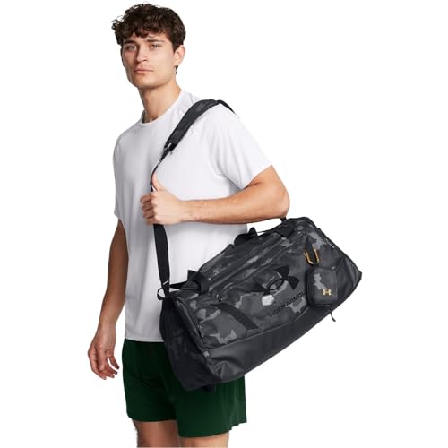 UNDER ARMOUR حقيبة دفل غير قابلة للإنكار من أندر أرمور للبالغين غير محددي الجنس 5.0، (007) أسود/أسود/أسود، مقاس واحد يناسب معظم الأحجام - Image 4