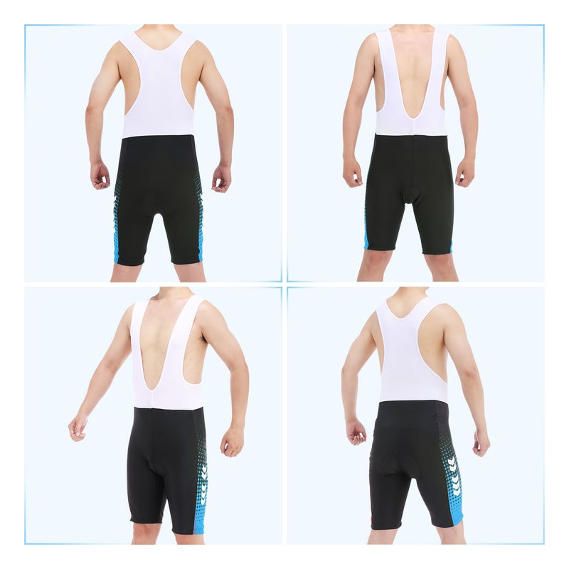 Men's Summer Short Suits Cycling Set Cycling Jersey with 5D Gel Padded Riding Shorts Quick Dry Breathable Cycling Jersey Set for Outdoor Sport Cycling Biking - Image 5