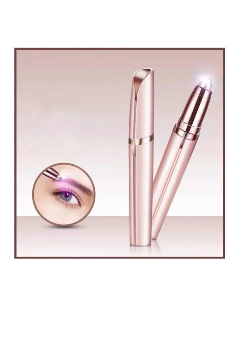 DIGI CORE - Painless Electric Eyebrow Trimmer Hair Removal Razor Epilator Pen With Built In Led Light For The Perfect Smooth Finish Hair Trimmer - Image 1