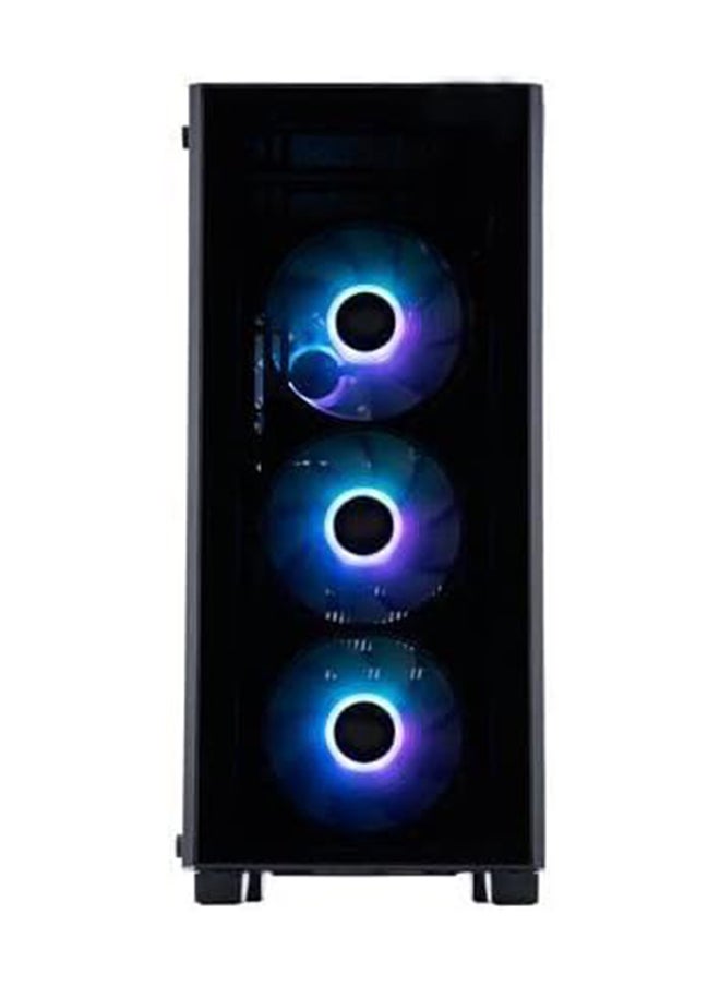 NANOTECH Gaming PC Desktop, Intel Core i7, GeForce RTX 3060 12GB, 16GB RAM, 500GB NVMe SSD+1TB HDD, Wi-Fi, Type C, HDMI/DP, Win10, KB and Mouse - Black (i7, 3060)  - Image 2