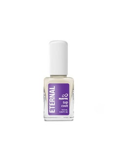 Matte Top Coat Nail Polish 13.5 Ml Long Lasting Matte Finish Top Coat For Nails With Quick Dry Formula And No Uv Lamp Needed Nail Color Protection & Matte Fingernail For Women 1 Unit
