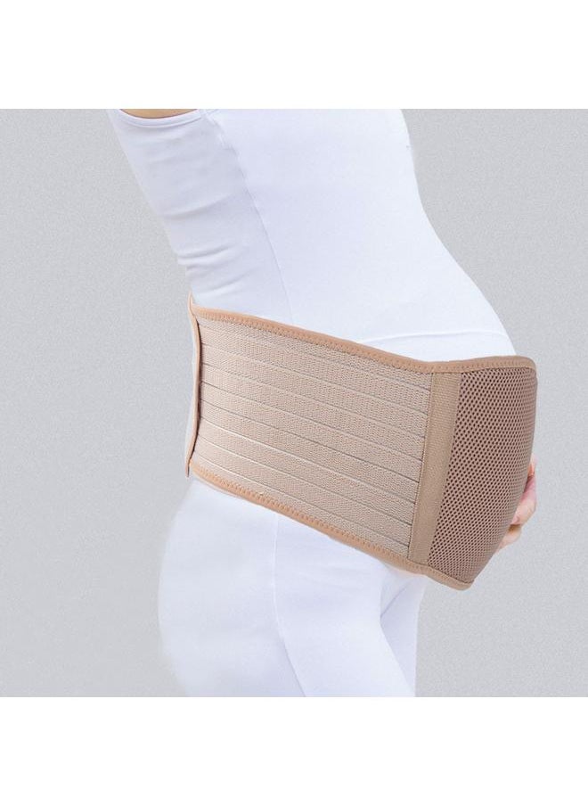 Thoraya Pregnant Women Prenatal Support Breathable Adjustable Postpartum Abdominal Belly Belt(Khaki)  - Image 4