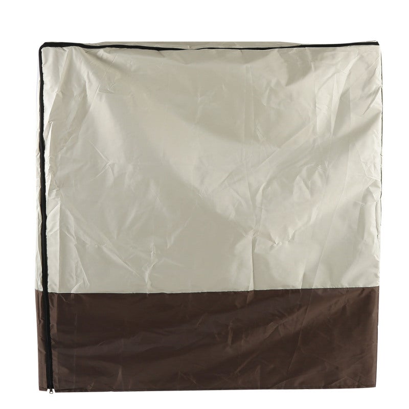Waterproof Folding Bed Cover 210D Oxford Fabric Tear-Resistant - Weatherproof Breathable All-Season Cover for Outdoor Patio Poolside Folding Furniture - Image 2