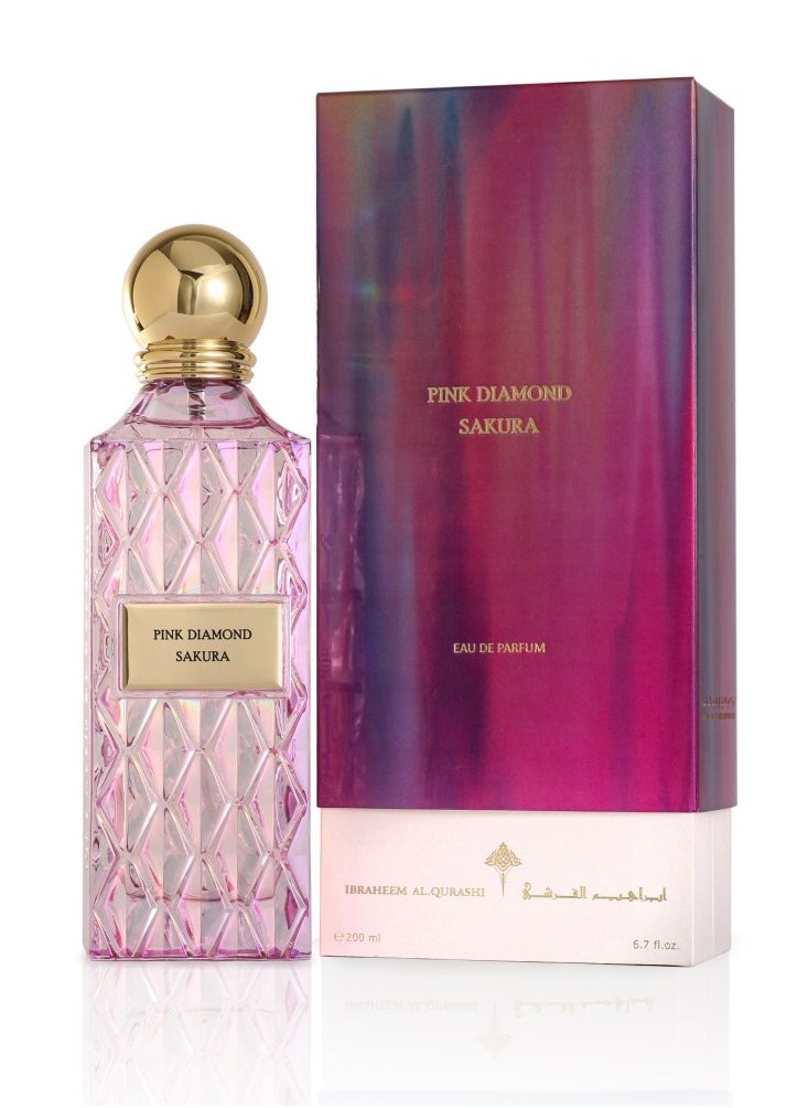 IBRAHEEM AL.QURESHI عطر بينك دايموند ساكورا 200 مل  - Image 2