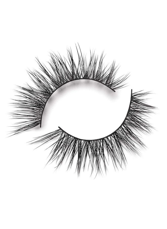 Lilly Lashes - Luxe In Lite Mink Lashes ; Wispy Lashes Mink ; Natural Looking Lashes ; False Eyelashes ; Mink Cat Eye Lashes ; Strip Lashes ; Fake Lashes 13Mm Length, Reusable Up To 15 Wears - Image 1