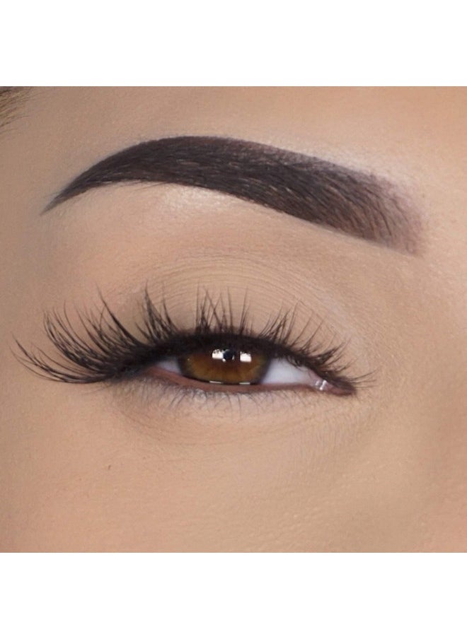Lilly Lashes - Luxe In Lite Mink Lashes ; Wispy Lashes Mink ; Natural Looking Lashes ; False Eyelashes ; Mink Cat Eye Lashes ; Strip Lashes ; Fake Lashes 13Mm Length, Reusable Up To 15 Wears - Image 1