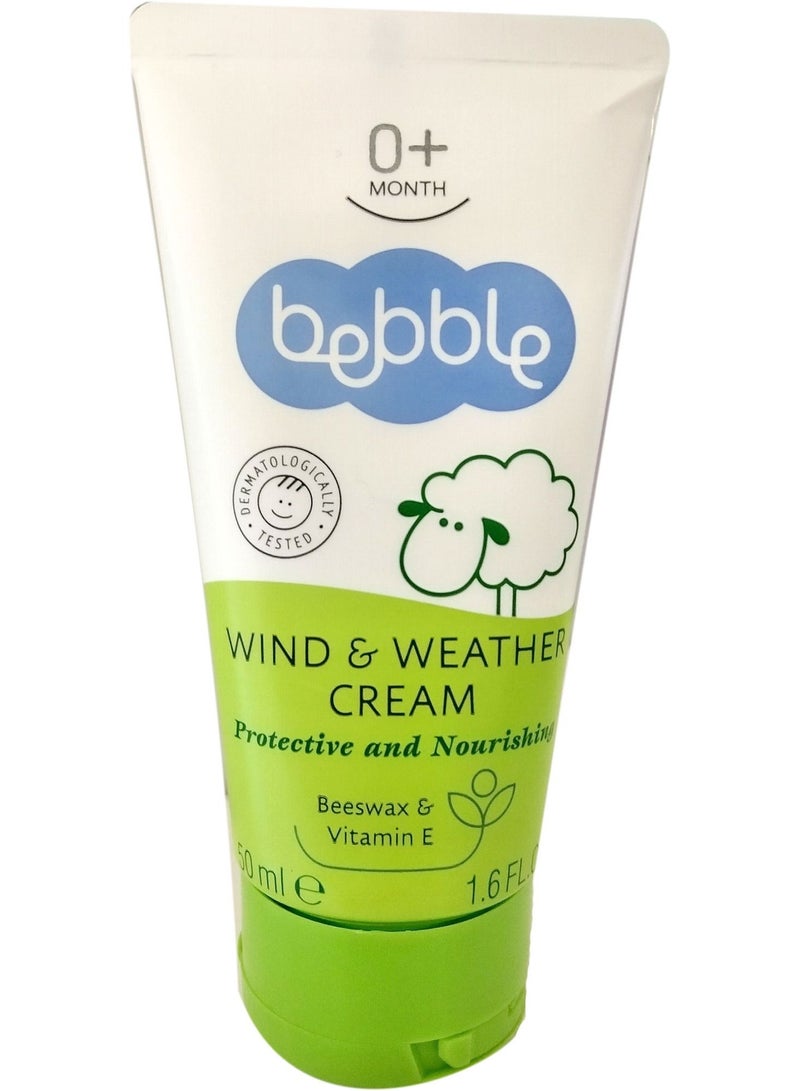 Bebble Baby Wind and Weather Cream | Protects and Nourishes Skin | 50ml - Image 1
