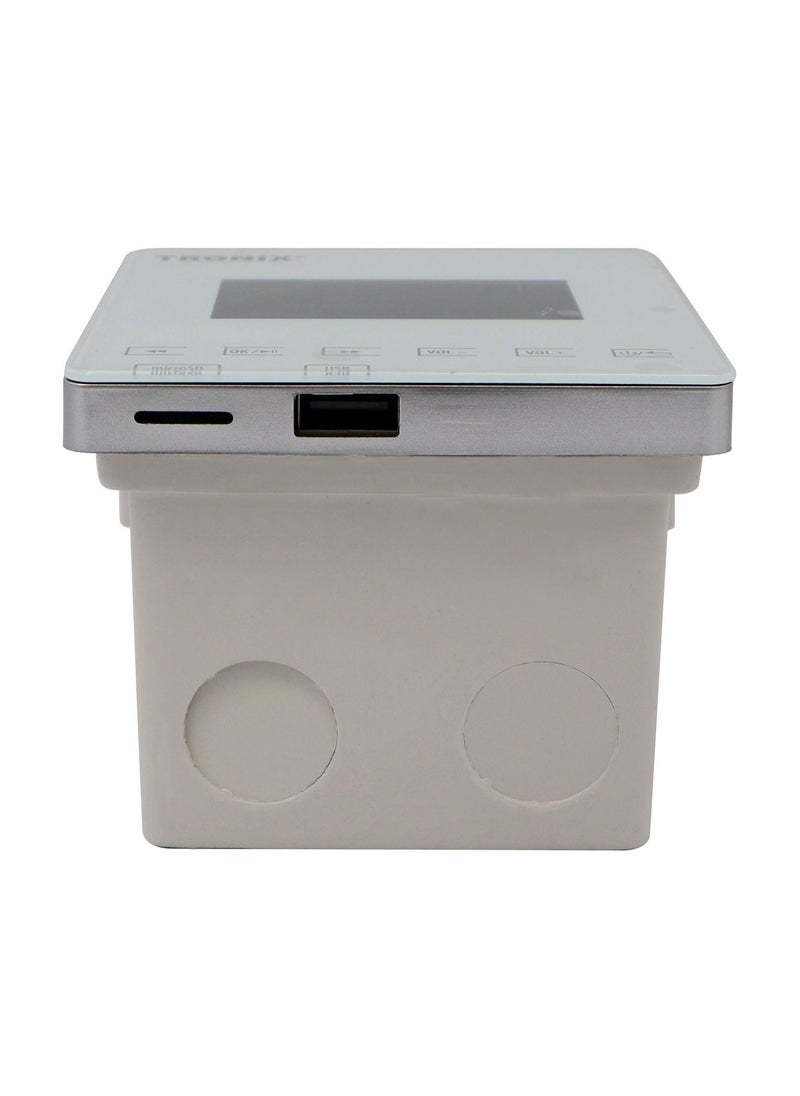 مكبر صوت Tronix A53 2 Zone مثبت في الحائط مع بلوتوث/USB/FM 8ohm