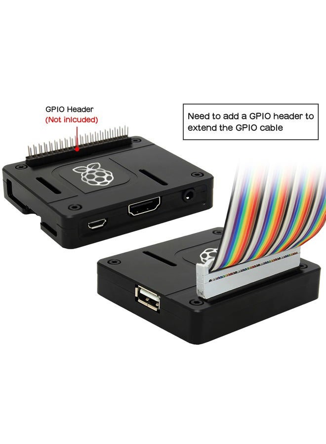 Geekworm Aluminum Alloy Case with Heatsink for Raspberry Pi 3A+ and A - Image 4