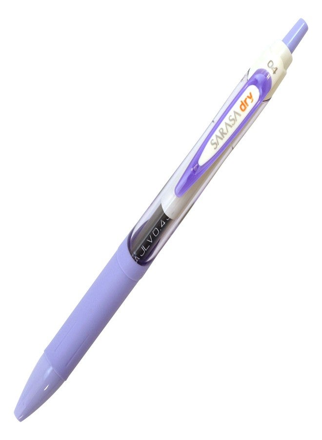 Zebra Technologies ZEBRA SARASA Dry (Gel Ink Ballpoint Pen) 0.4mm / Soft Purple [JJS31-SPU] (Japan Import) - Image 1