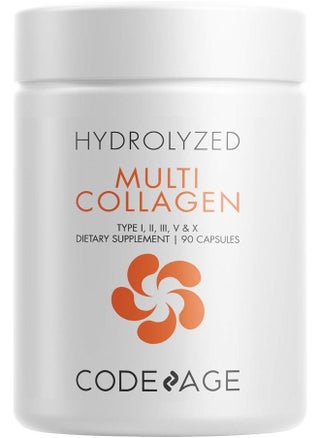 Multi Collagen Protein Capsules, Type I, II, III, V, X, Grass Fed & Hydrolyzed Collagen Pills Supplement, All in One Collagen, Bone Broth, Amla Berry Source of Vitamin C, Non-GMO, 90 Count - pzsku/ZFB6CD05FB84EB20B6FBEZ/45/_/1689272893/6da1420b-dcee-45e6-b737-cc998fa73c72