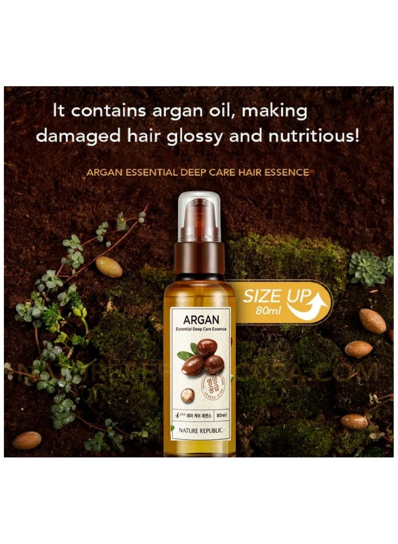 Generic Argan Essential Deep Care Hair Essence - 80ml  - Image 2