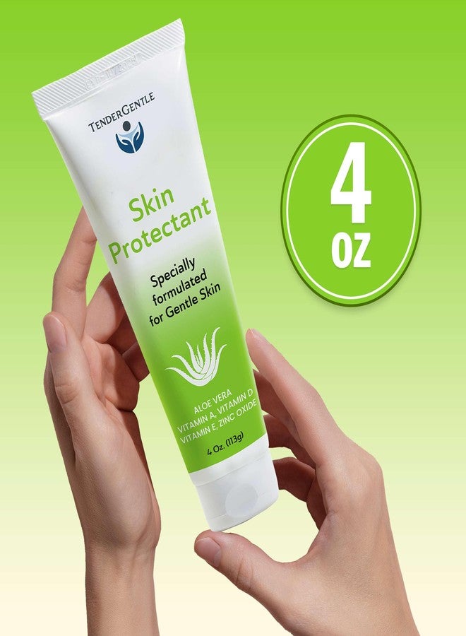 TenderGentle Skin Protectant Rash Cream - 4oz of Zinc Oxide Barrier Cream for Diaper Rashes, Chapped and Chafed Skin, and More - Made with Zinc, Vitamins A, D, E, and Aloe - Image 2