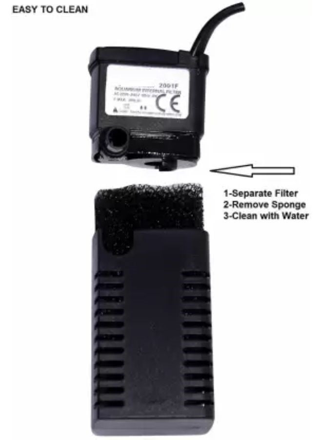 B&K Aquarium Internal Filter Biological Filtration for Salt Water and Fresh Water - Image 2