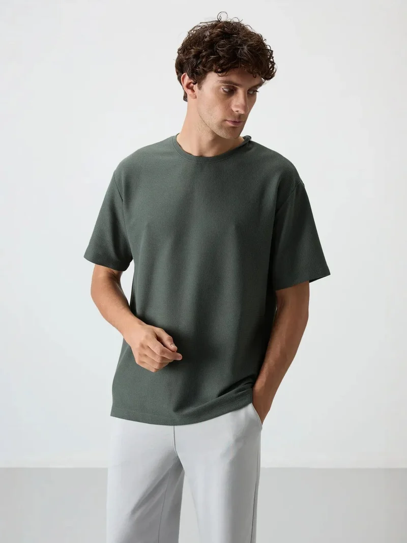 تومي لايف TOMMY Oversized Crew Neck T-Shirt