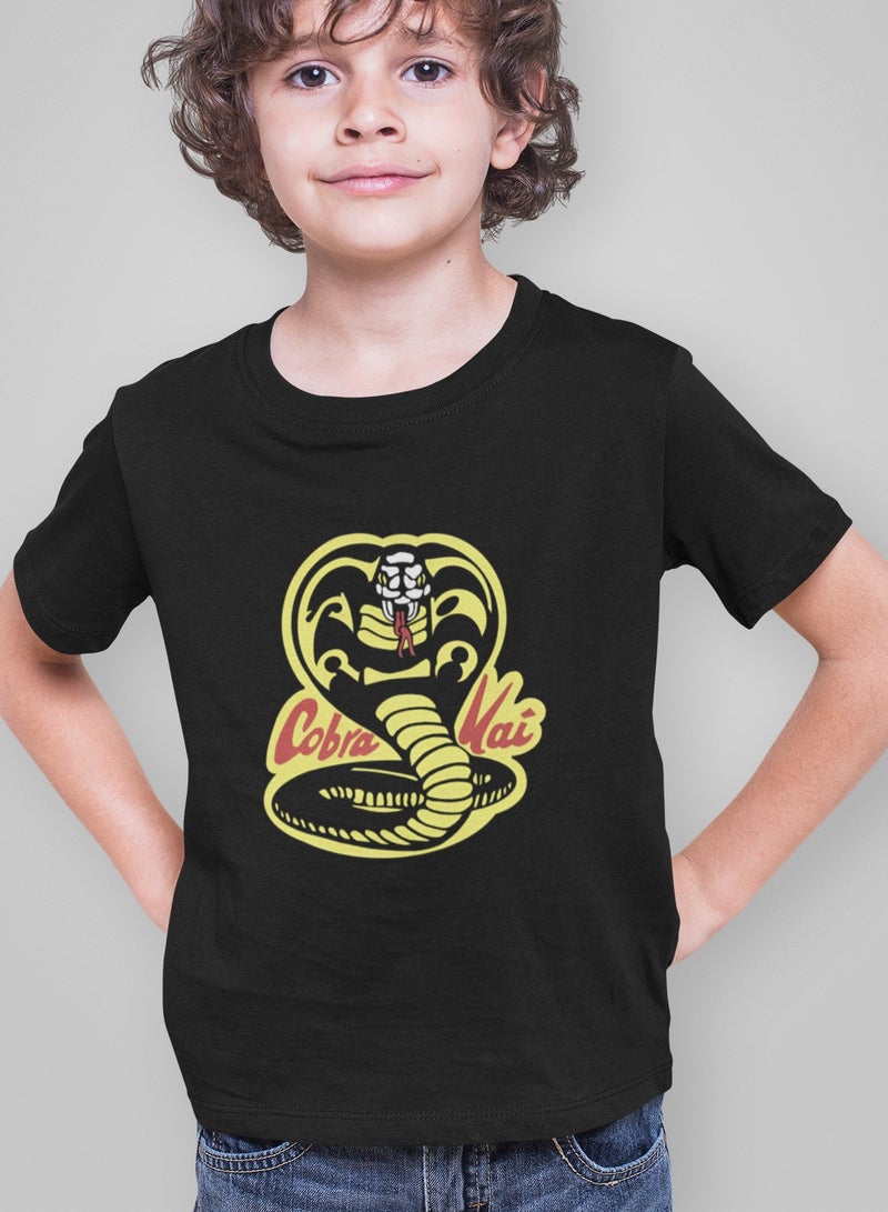 ZOOM Cobra Kai Design T-Shirt For Kids
