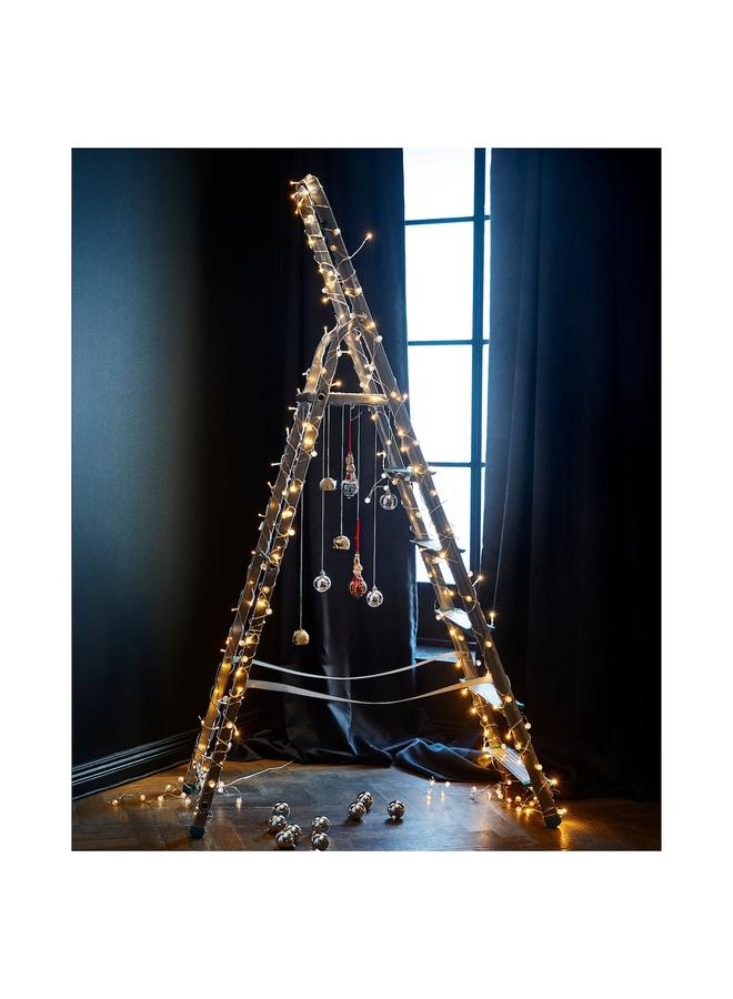 Zaboon LED lighting chain with 24 lights, indoor silver-colour - Image 5