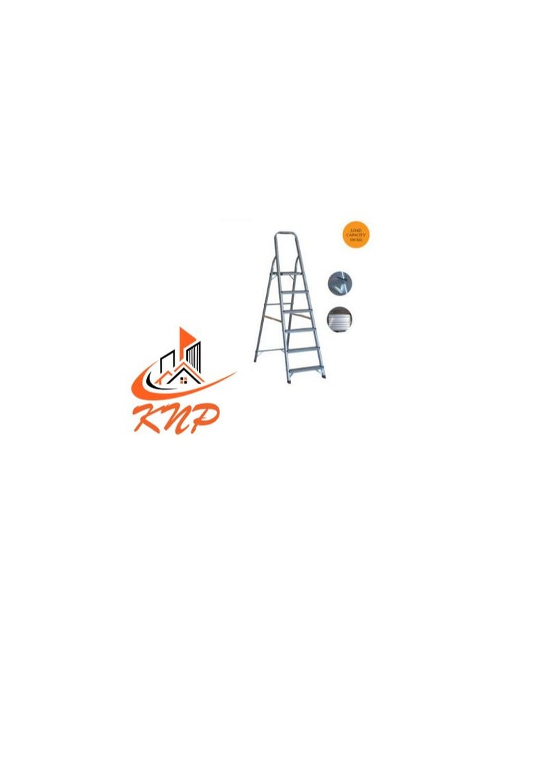 KNP KNP Light Duty Aluminum Ladder 8 Steps  - Image 3